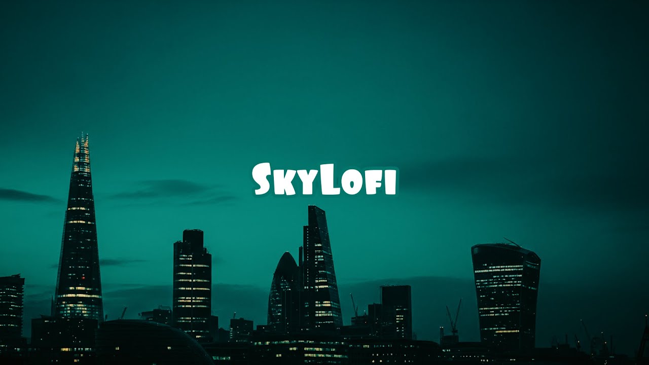 🌃 Minimal City Skyline Lofi for Sleeping 🌙