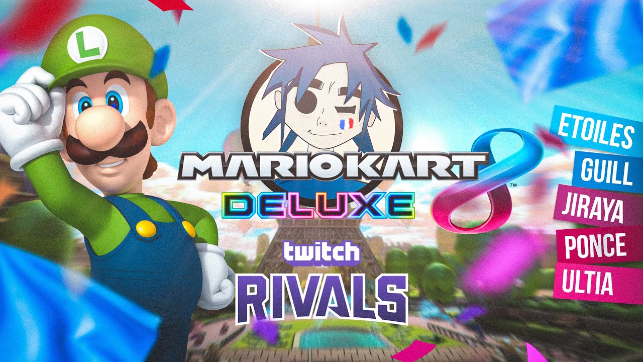 Résumé TWITCH RIVALS MK8DX | La FRANCE Championne d'Europe ?!?