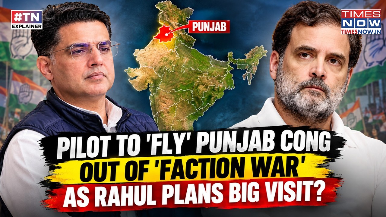 Sachin Pilot To Crush Punjab Congress Faction War Before Rahul Gandhi's Big Visit As Polls Near?
