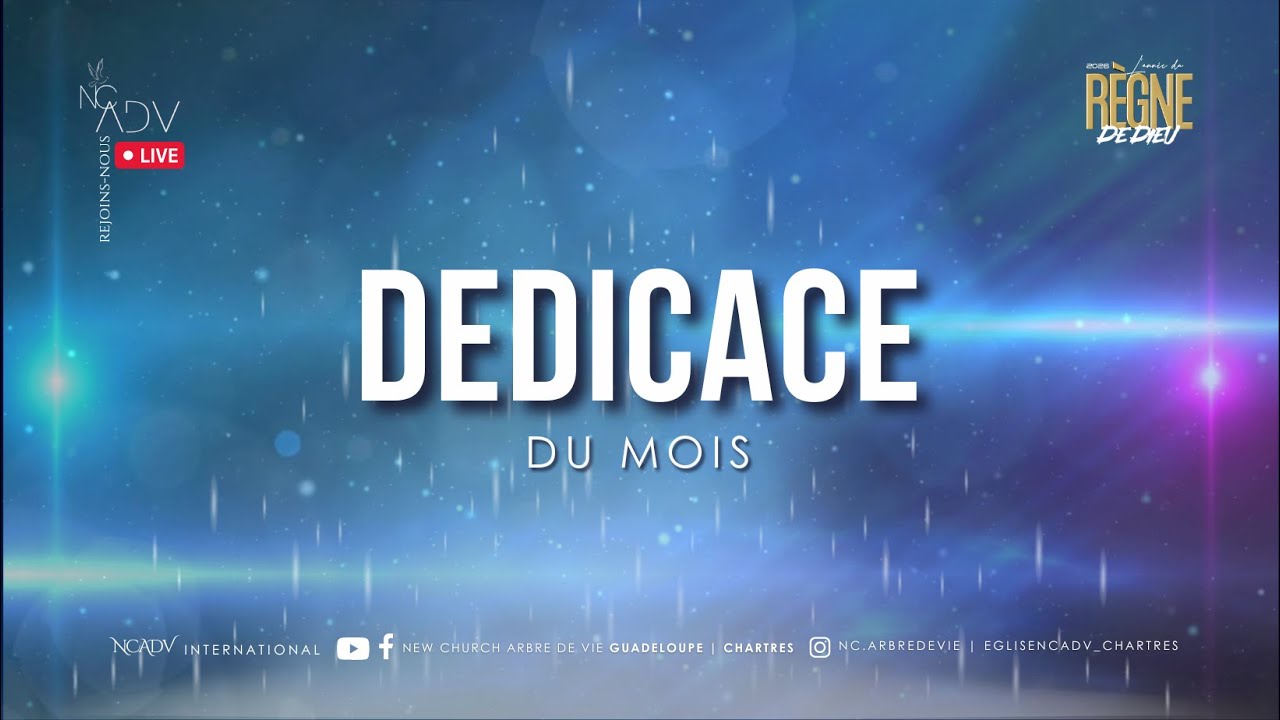Dédicaces du mois de février 2026 | Apôtre Victor Shamba