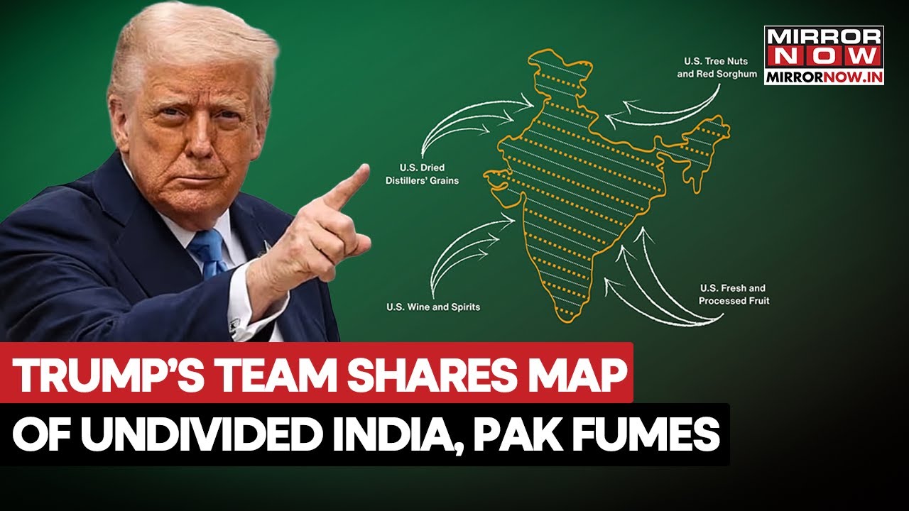 Trump Administration Share Map Of India, Show POK & Aksai Chin As Indian Territory, Pak Fumes