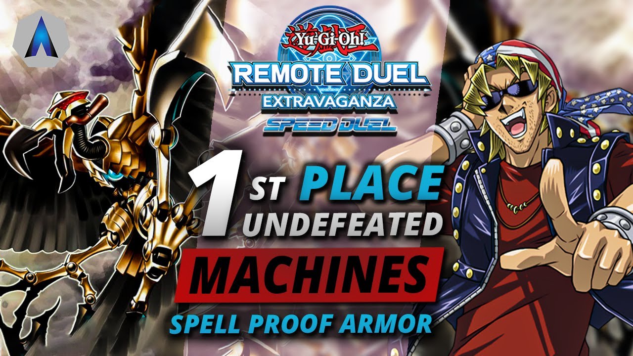 Yu-Gi-Oh! 1ST PLACE UNDEFEATED!!! Spell Proof Armor Machines Speed Duel Deck Profile! (July 2021)