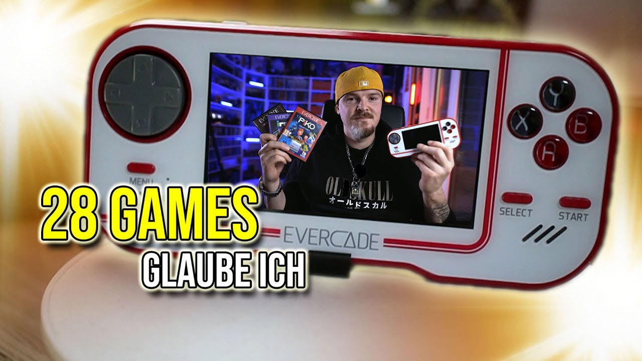 Das BLAZE EVERCADE Handheld ist der HAMMER ... ABER!!