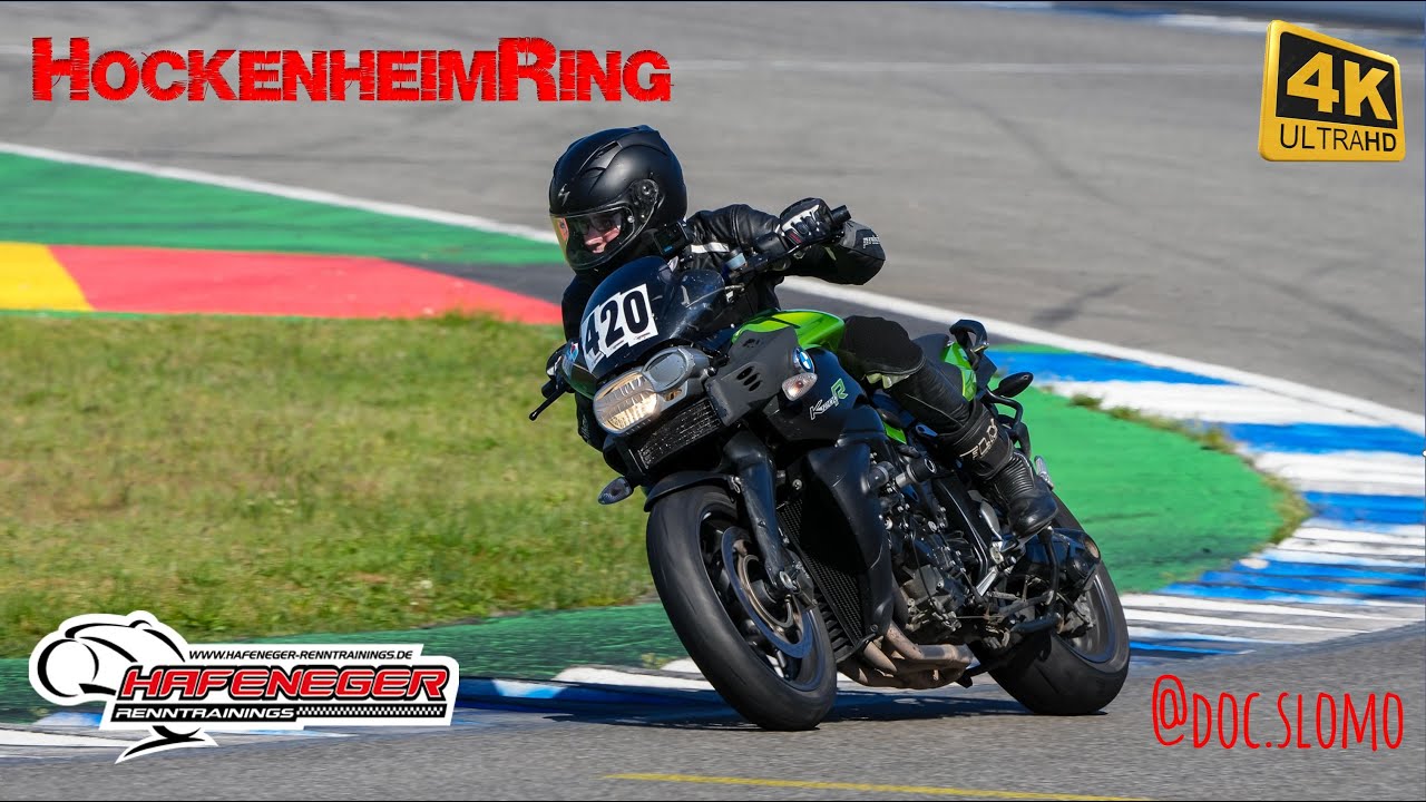 Hockenheimring Rennstrecke BMW K1200R 4K Hafenegger Renntrainings 28./ 29.04.2025