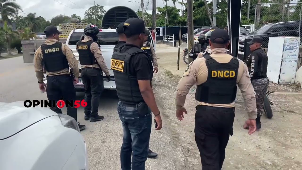 DNCD,DICRIM Y POLICÍA PREVENTIVA realizaron operación farmacias “ Raras” en San Francisco de Macorís