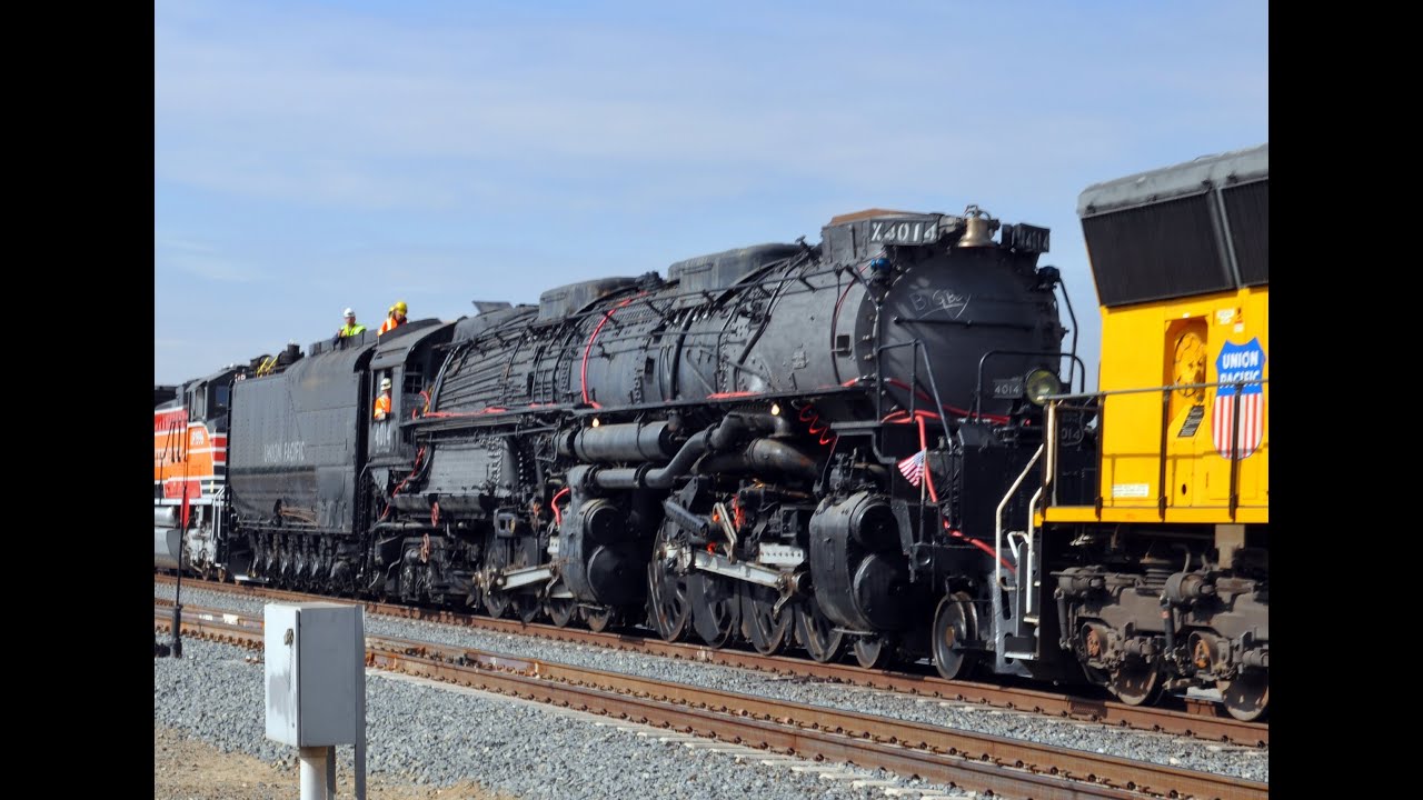 Big Boy 4014 Steam Train - The Road to Restoration: Pomona to Colton