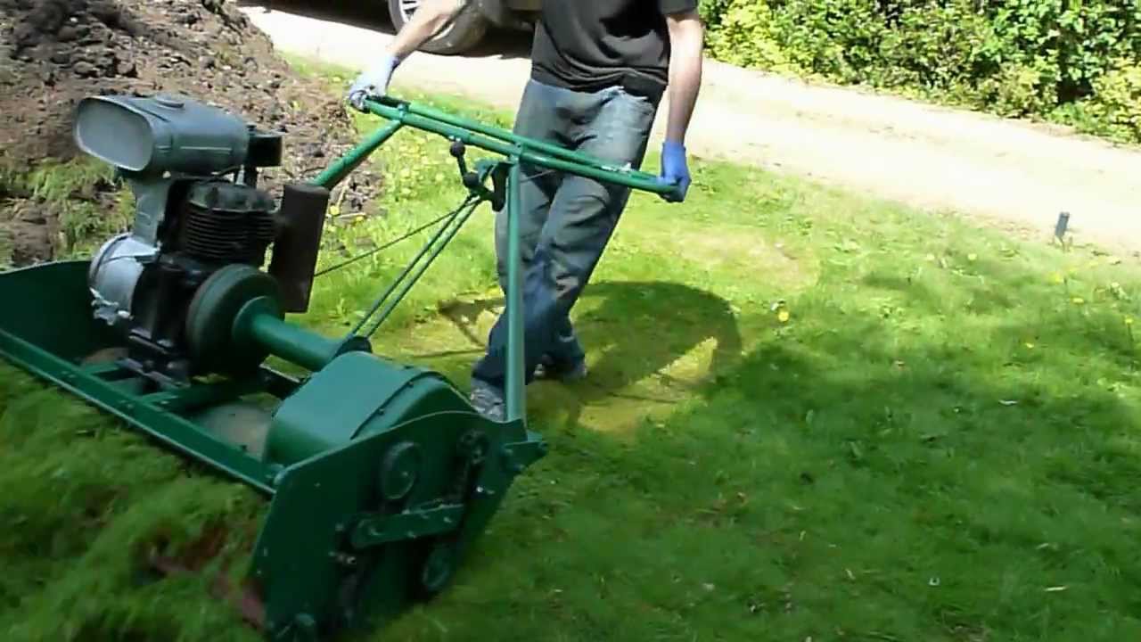 Ransomes Mastiff 36 first firing up
