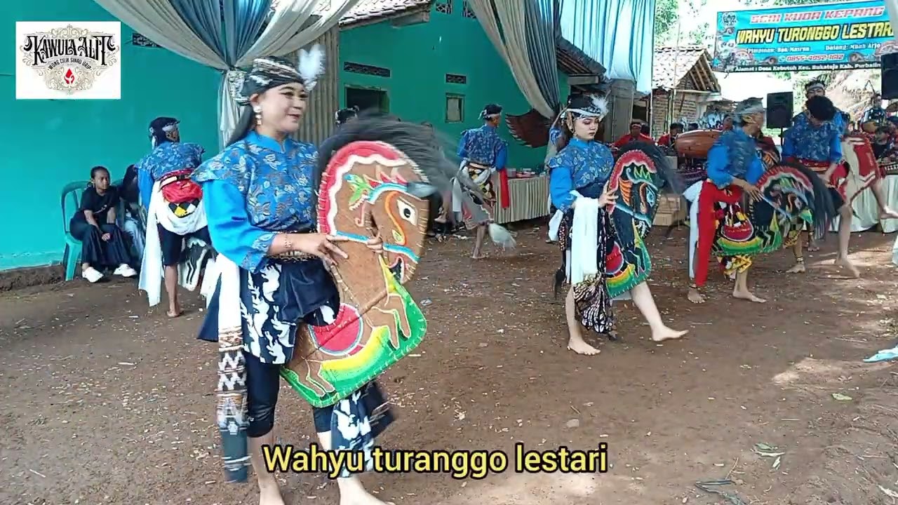 Tari ebeg Banyumasan//WAHYU TURANGGO LESTARI//live desa kebutuh kec bukateja PBG
