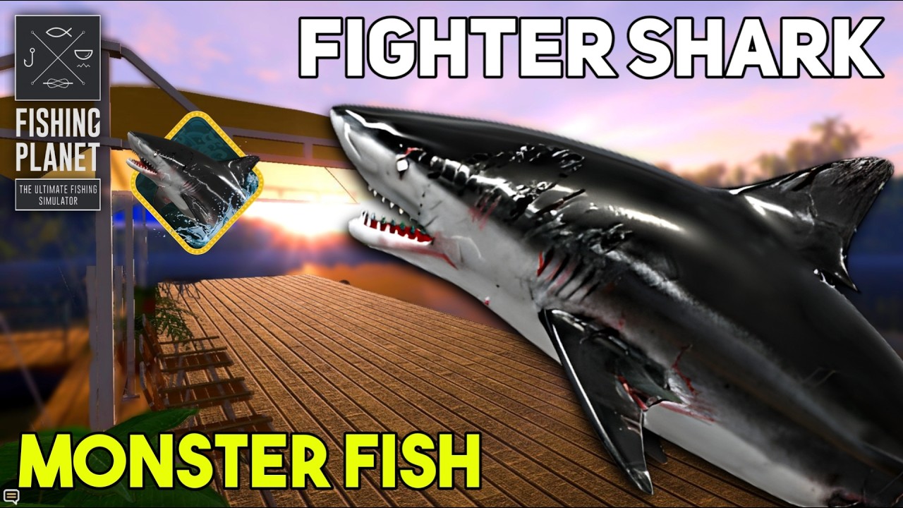 MONSTER FISH FIGHTER SHARK AMAZONIAN MAZE - FISHING PLANET
