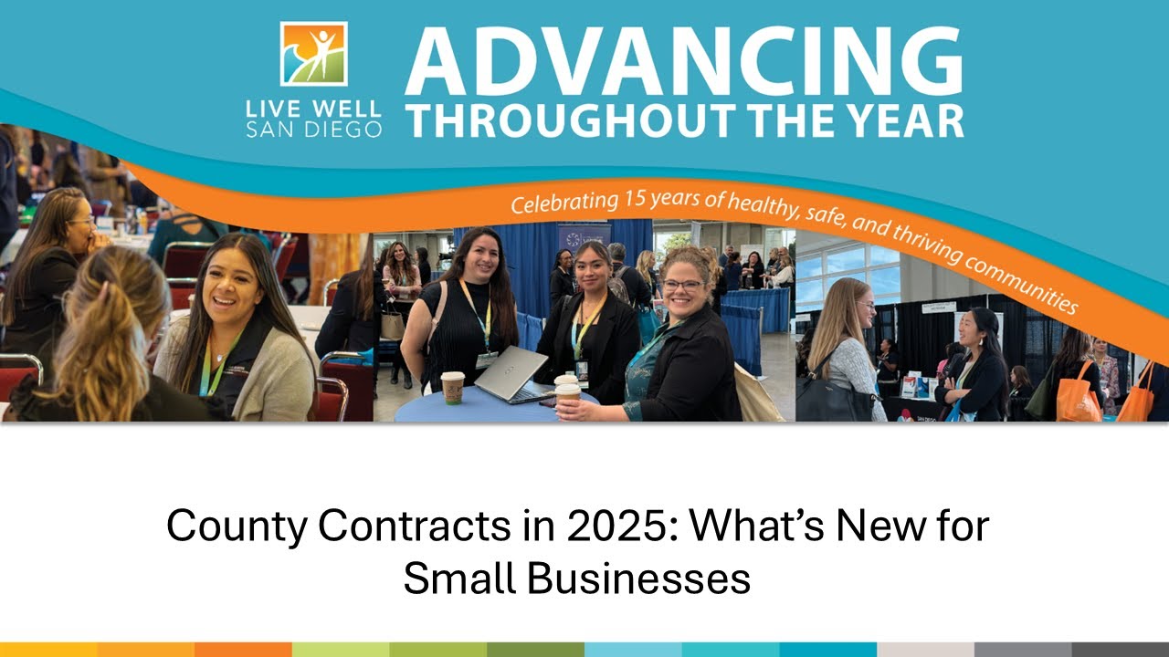 County Contracts in 2025 – What’s New for Small Businesses