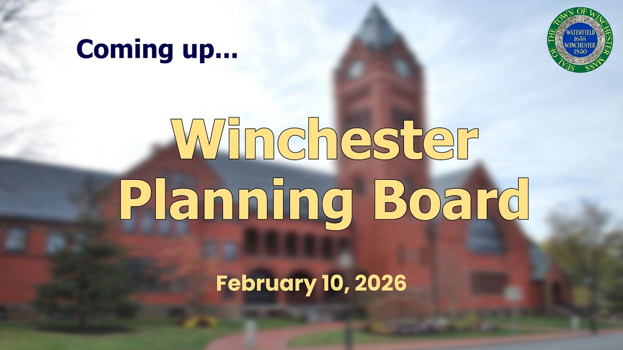 Winchester Planning Board Meeting 2-10-26