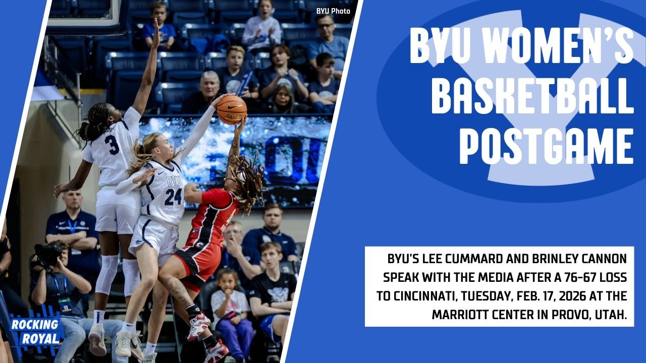 Women's Basketball | BYU vs. Cincinnati | HC Lee Cummard, F Brinley Cannon