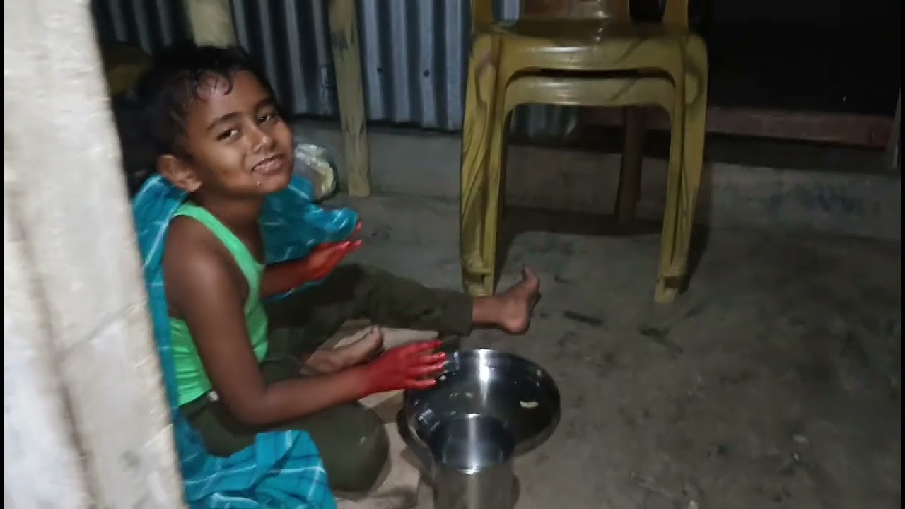 কীর্তন শুনে শুনে ঘুমিয়ে পড়ছে || #bengalivlogs