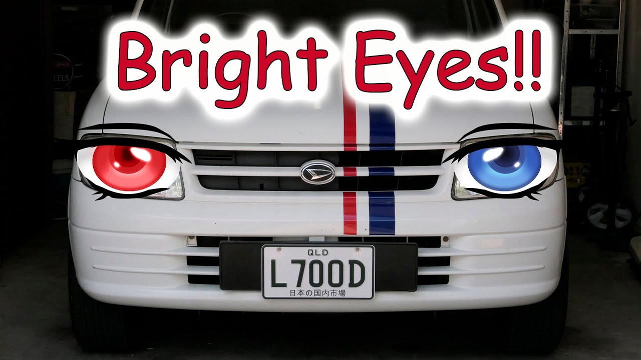 2000 Daihatsu Handi *JDM * L701 * Headlight Replacement
