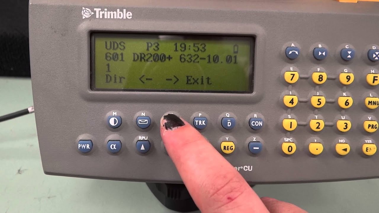 Trimble Total Station Test
