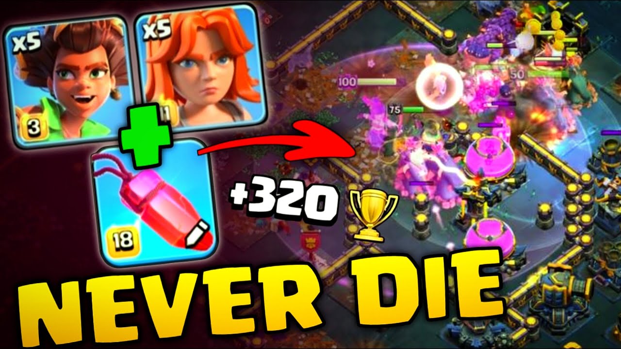This army Is DOMINATING The Legend League | Insane Strategy ROOT RIDER With Rage Gem + Healing Tome!