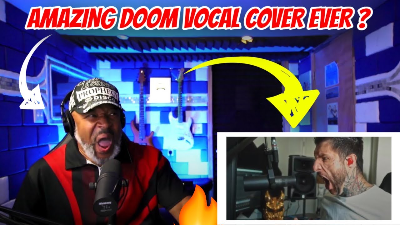 ALEX TERRIBLE - DOOM ETERNAL - BFG DIVISION by MICK GORDON (DEMON VOCAL COVER) - Producer Reaction