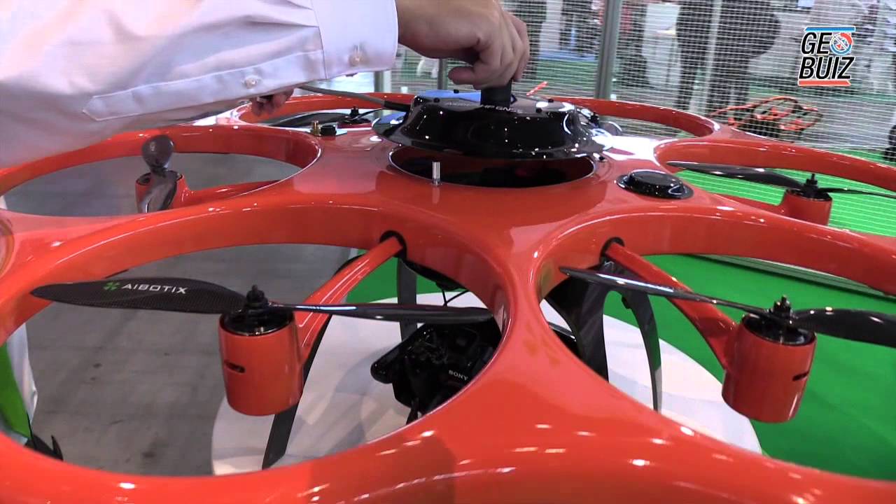 Aibotix Aibot and its high precision GNSS module