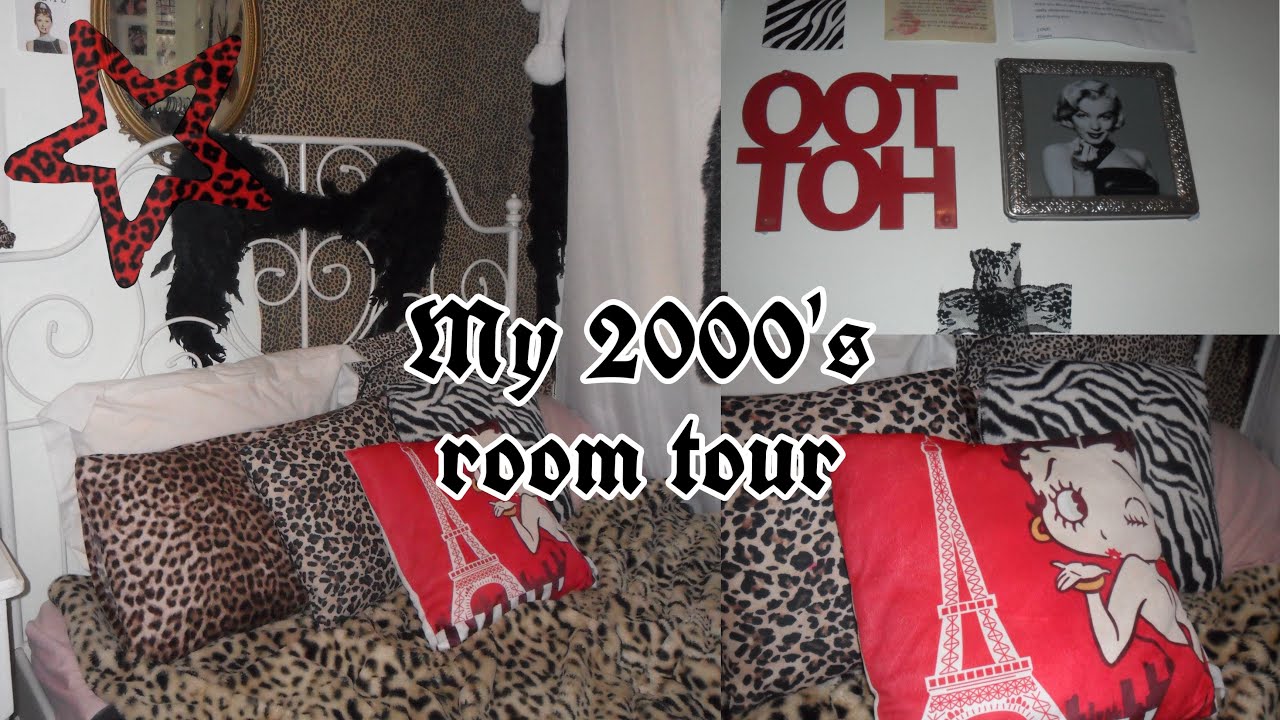 Экскурсия по спальне в стиле 2000-х ☆ Бетти Буп, леопардовый принт, Hello Kitty 🎸🇬🇧