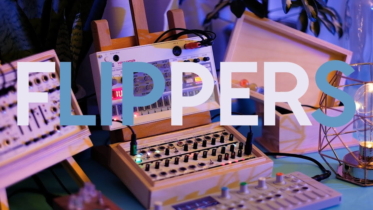 Koma Elektronik Field Kit, Volca Sample & OP-1 Live Jam - Flippers