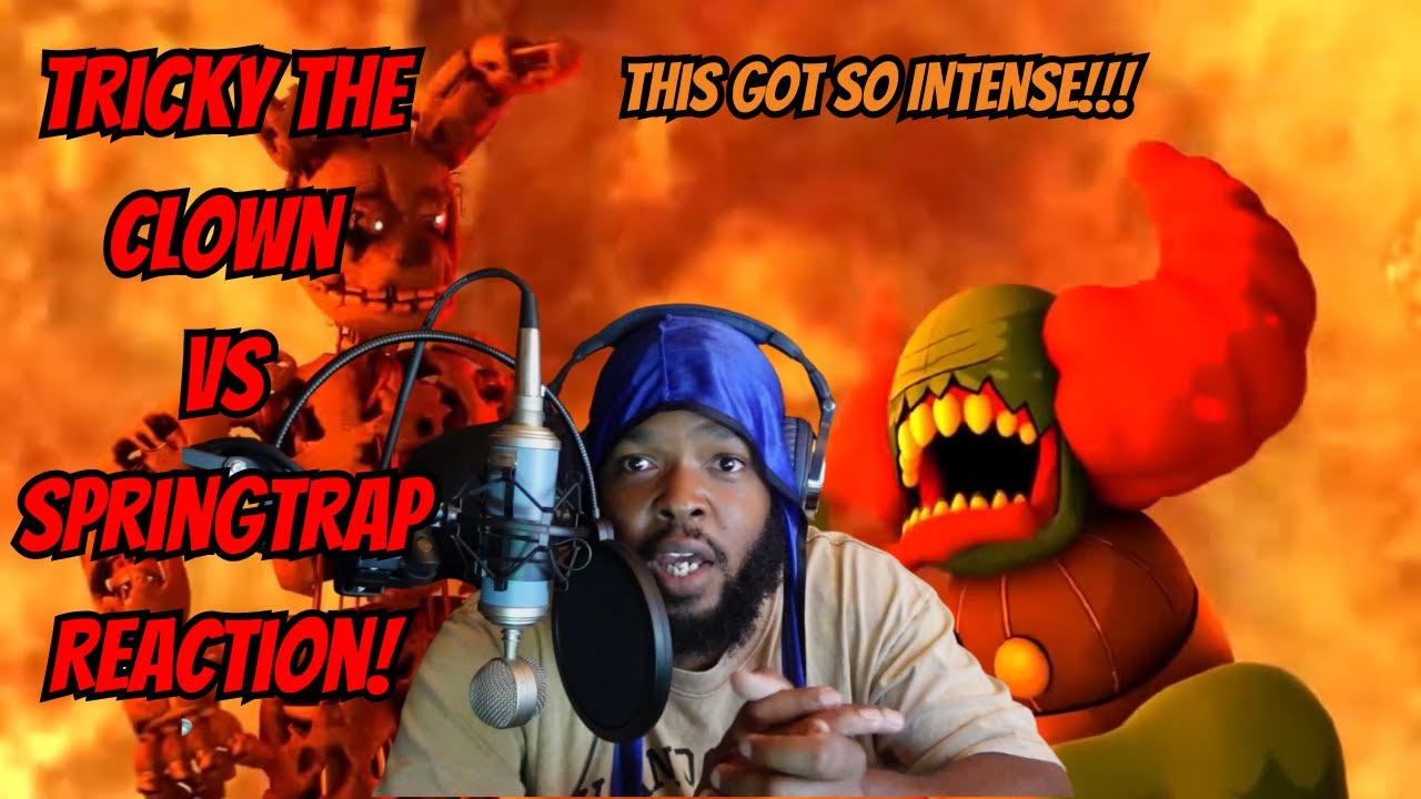 Tricky the Clown vs Springtrap !? @Eddiefrb : Comic's Corner Reaction