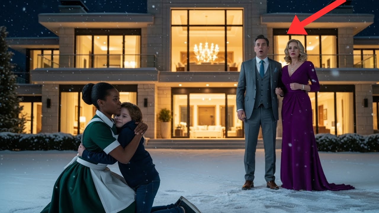 Billionaire Disregard His Maid's Warning— Until She Found His Son Abandoned Outside by His Fiancée
