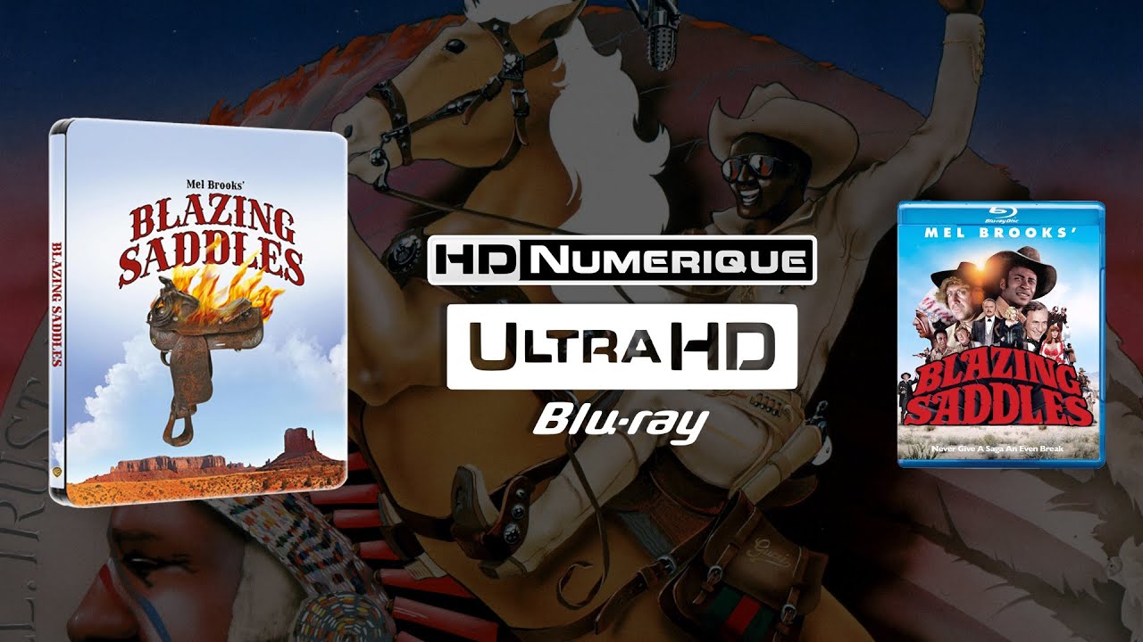 Blazing Saddles (1974) : 4K Ultra HD vs Blu-ray Comparison (+ ATMOS Preview 🎧)