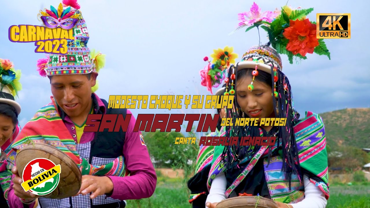 Modesto Choque y su grupo San Martín del Norte Potosí - Cholita Chapareñita - Carnaval 2023
