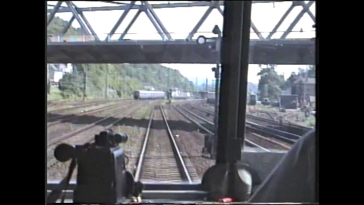 Letzte Schienenbusfahrt 1991 KBS 366 Dietzhölztalbahn