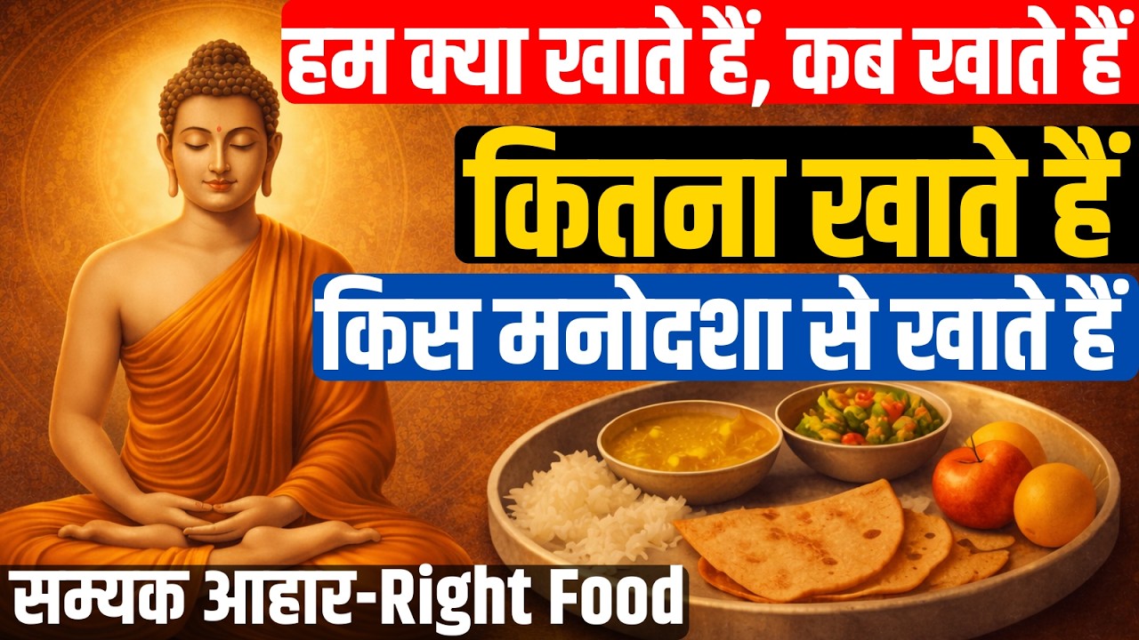 हम क्या खाते है, कब खाते है, कितना खाते है, किस मनोदशा से खाते है ||