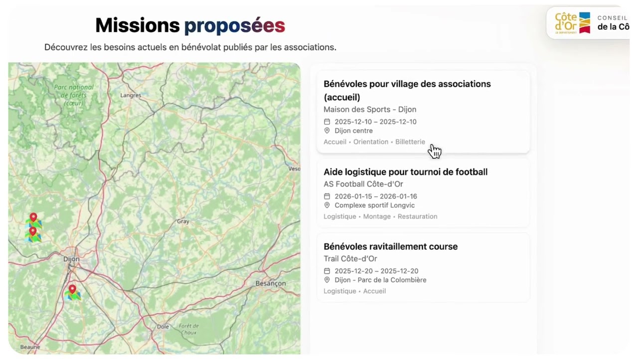 Mon Asso Côte-d’Or, la plateforme du monde associatif