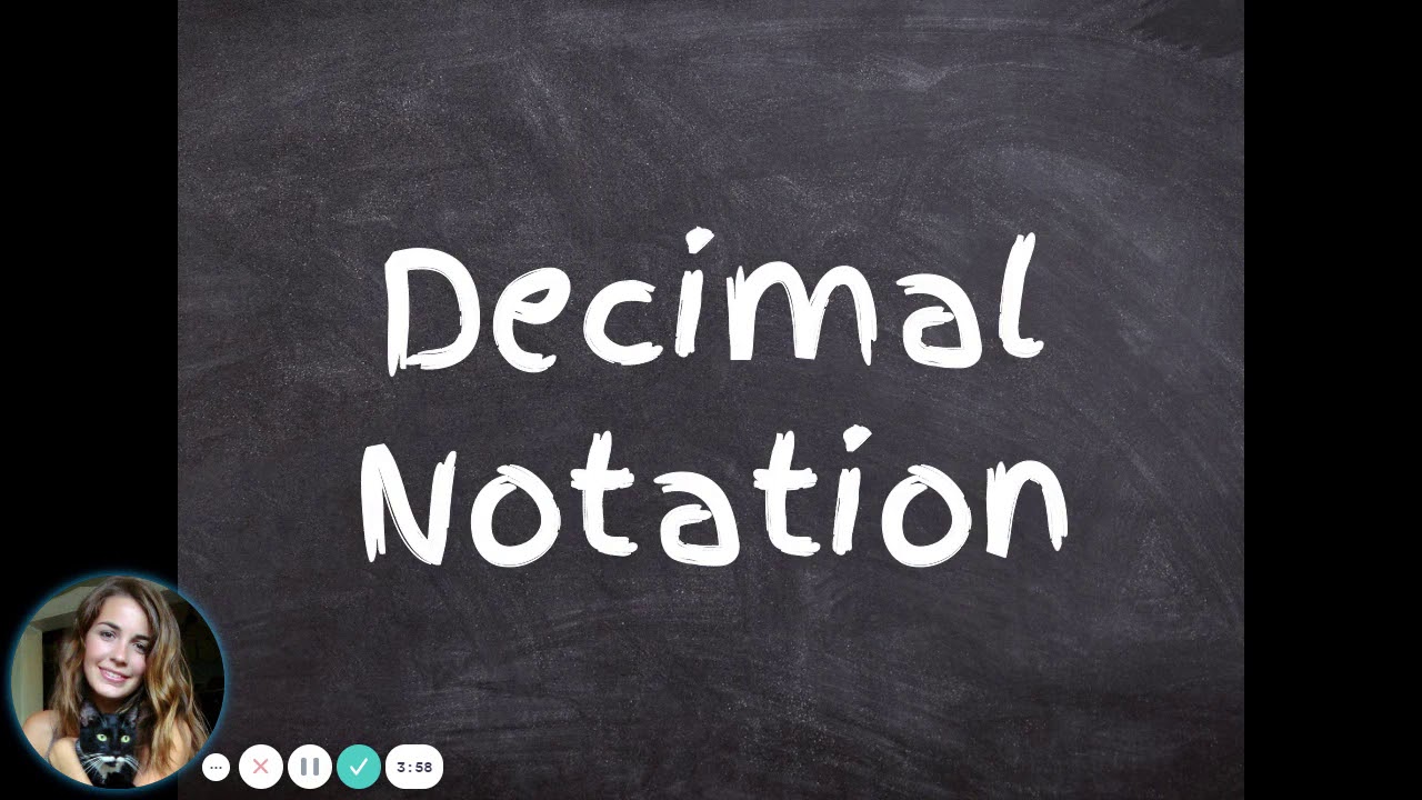 Tenths and Hundredths in Decimal Notation