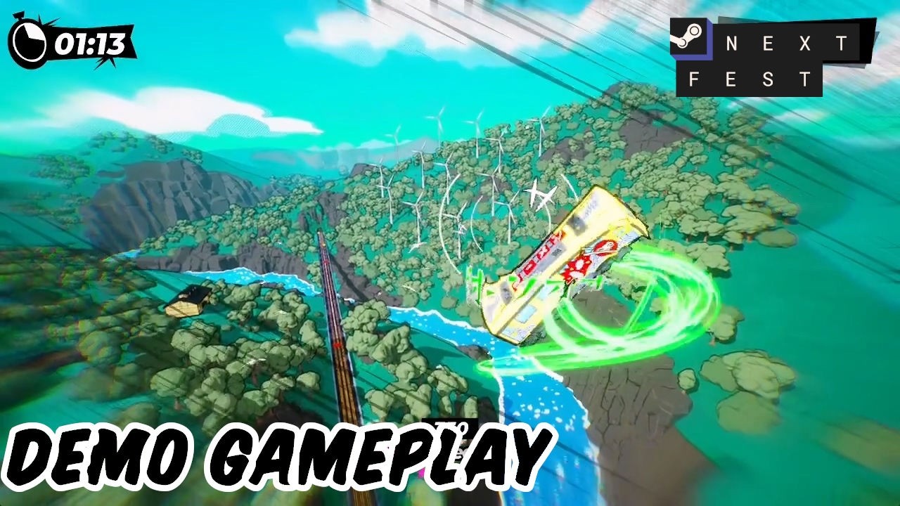 Jet Set Train | Denshattack! Demo Gameplay | Steam Next Fest February 2026 | Livestream Highlight