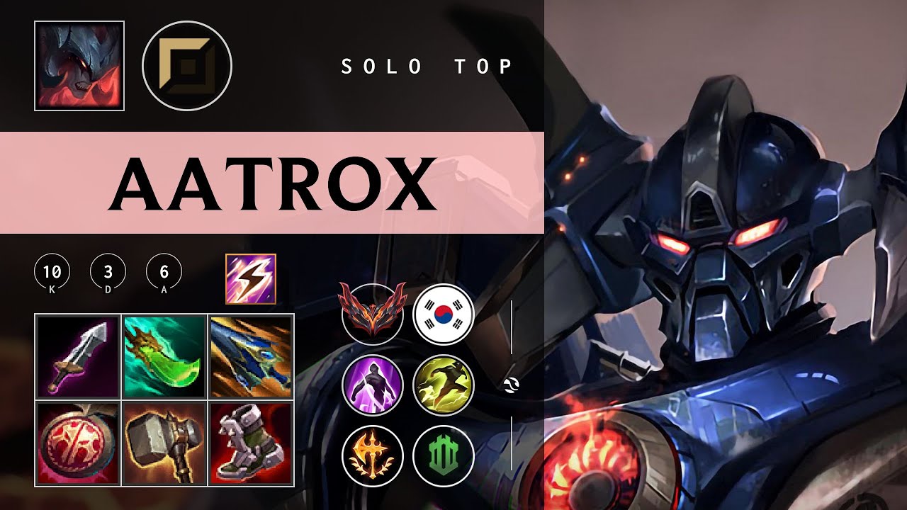Aatrox Top vs Jax - KR Grandmaster Patch 26.01