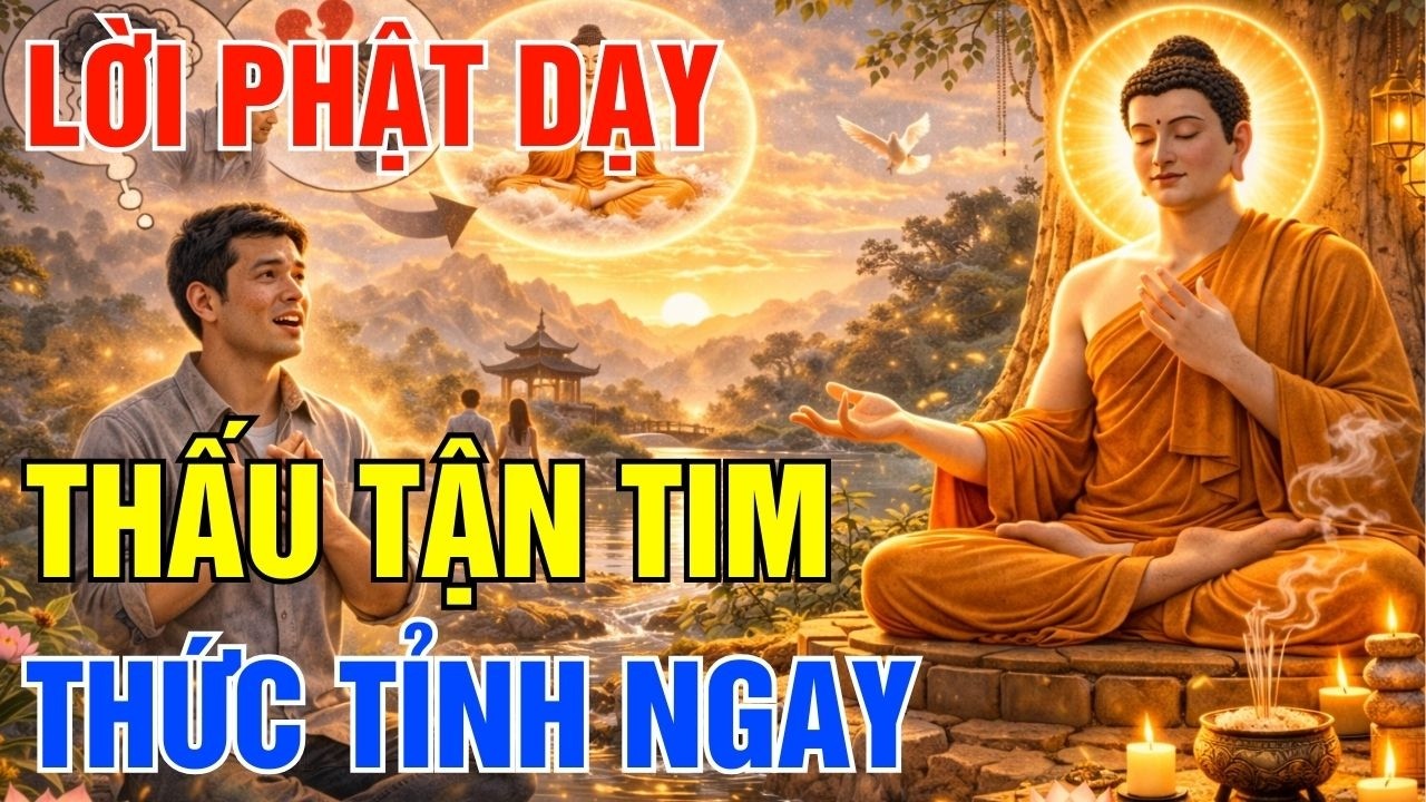 Lời Phật Dạy Thấu Tận Tim, Đừng Phí Một Kiếp Người Trong Vô Minh, Thức Tỉnh Ngay |Đạo Phật Đời Sống
