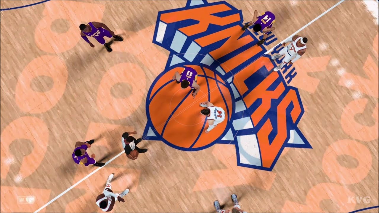 NBA 2K18 - New York Knicks vs Los Angeles Lakers - Gameplay (PS4 HD) [1080p60FPS]