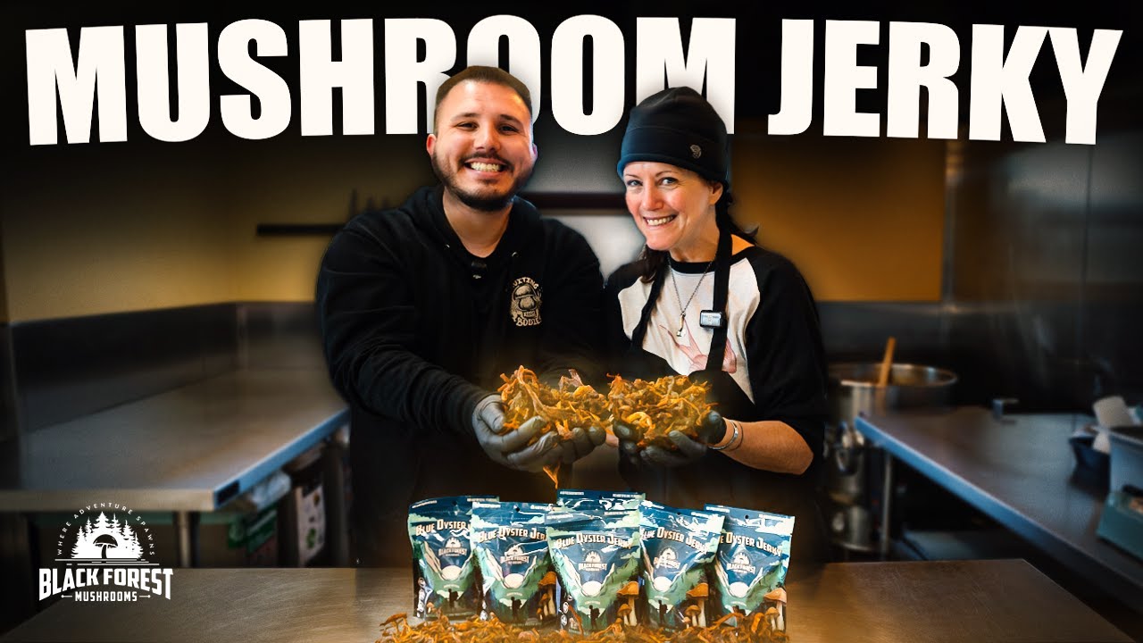 How We Make Our Vegan Mushroom Jerky (STEP BY STEP PROCESS)