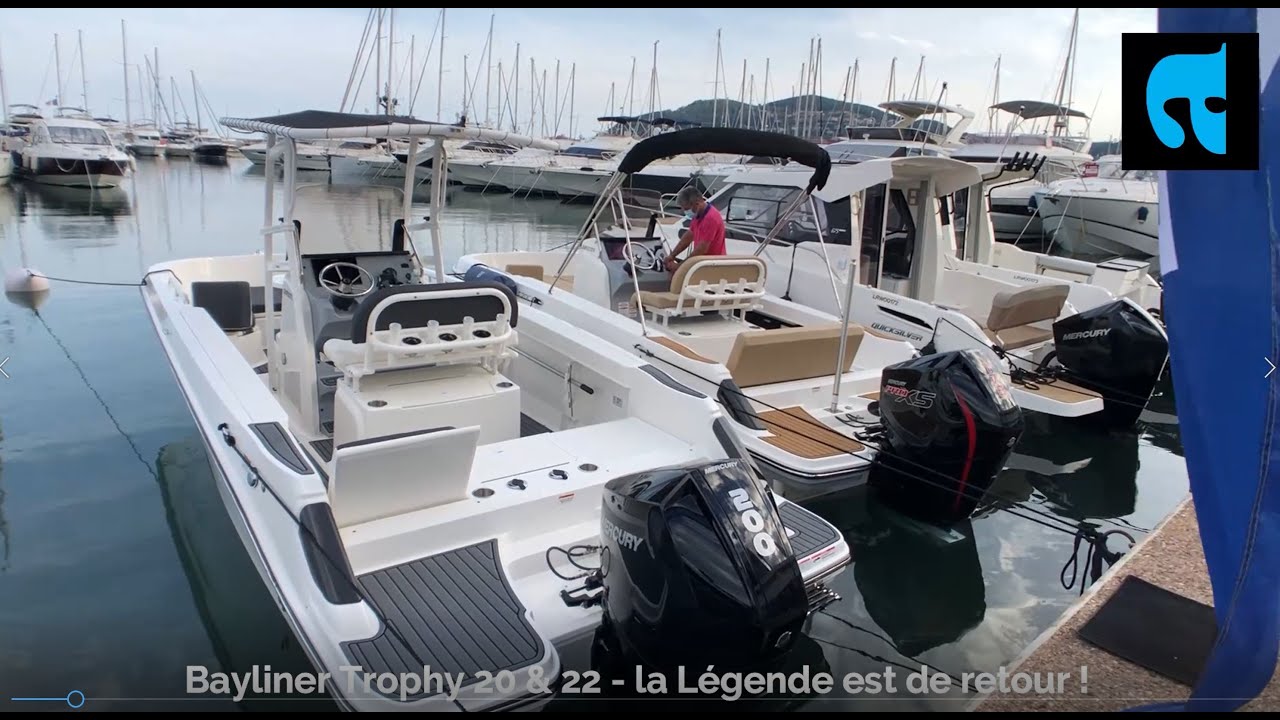 Bayliner Trophy 20 & 22 - 9 minutes de visite privée