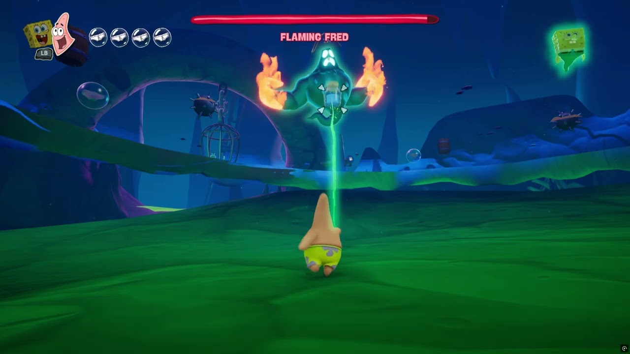 SKULL ISLAND ARENA INVINCIBILITY￼ GLITCH |  SpongeBob SquarePants | Titans of the Tide | Tutorial