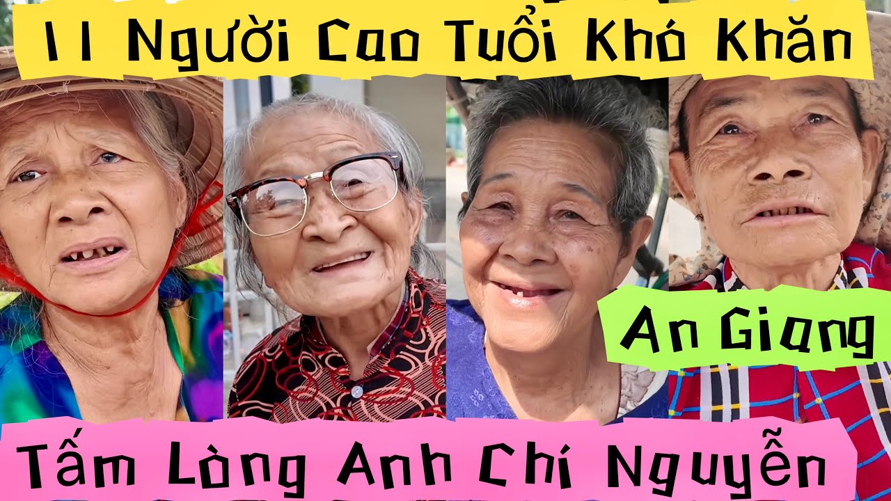 11 Người Cao Tuổi Khó Khăn An Giang Nhận Tấm Lòng Xuân 2026 Từ Anh Chí Nguyễn | Khương Nhựt Minh