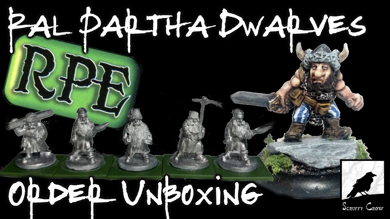 Unboxing and Order of Dwarves from Ral Partha Europe with Oathmatk In Mind