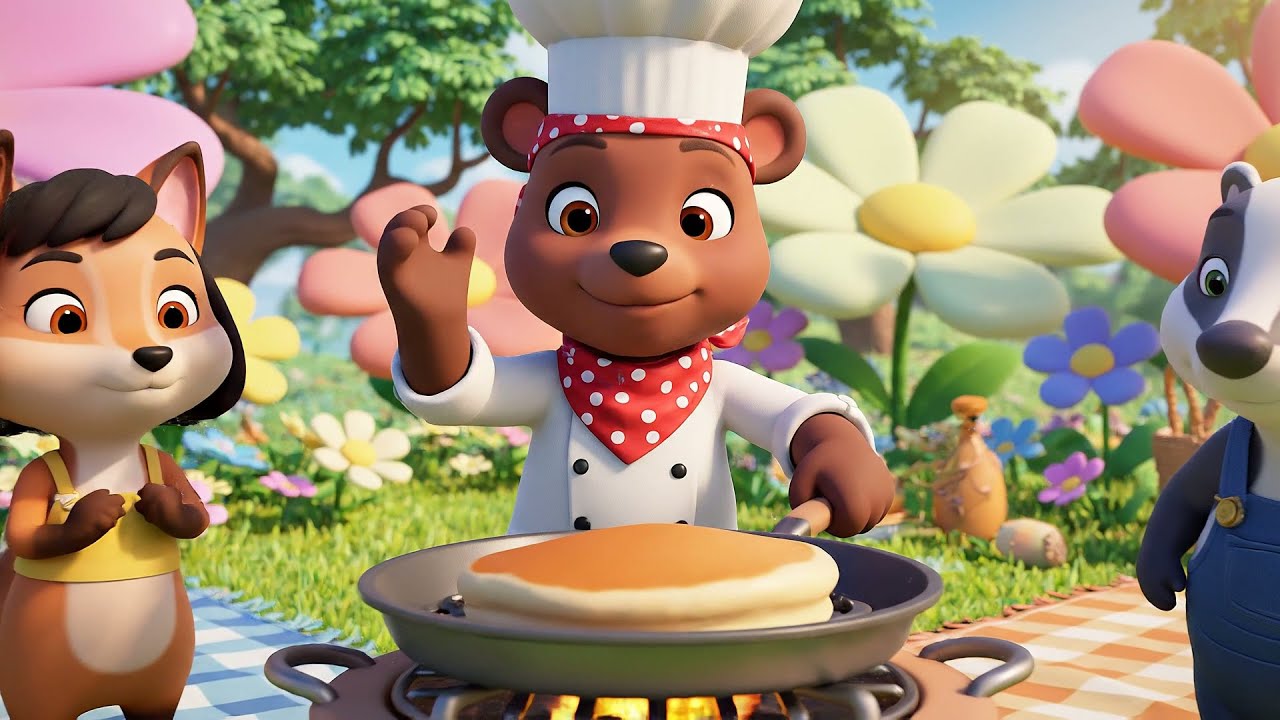 Subway Surfers Mini Chef Dropped Pancakes | Kids Songs & Nursery Rhymes
