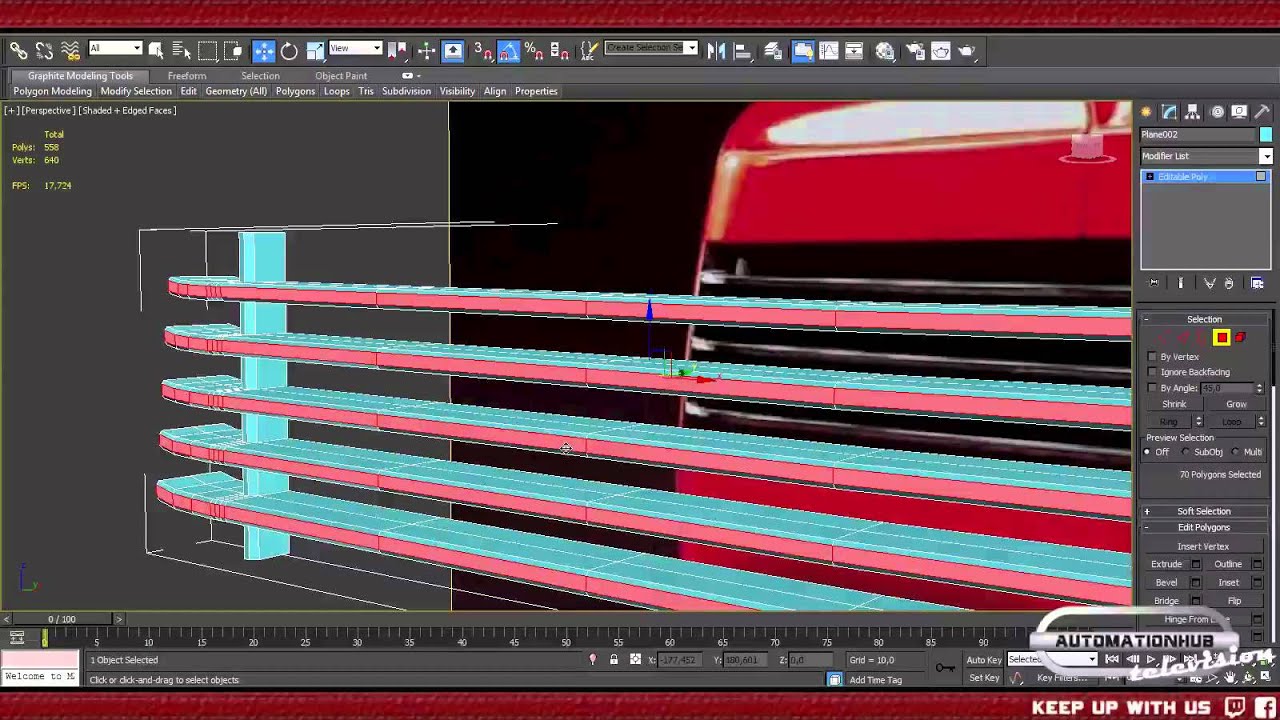 Modelling fixtures for Automation