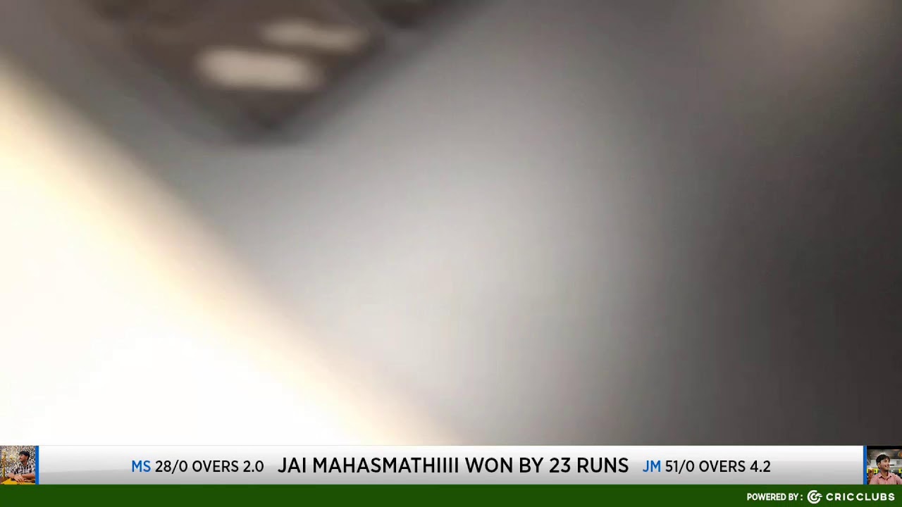 T 50 Matches - Jai Mahasmathiiii Vs Mughals Saltanat