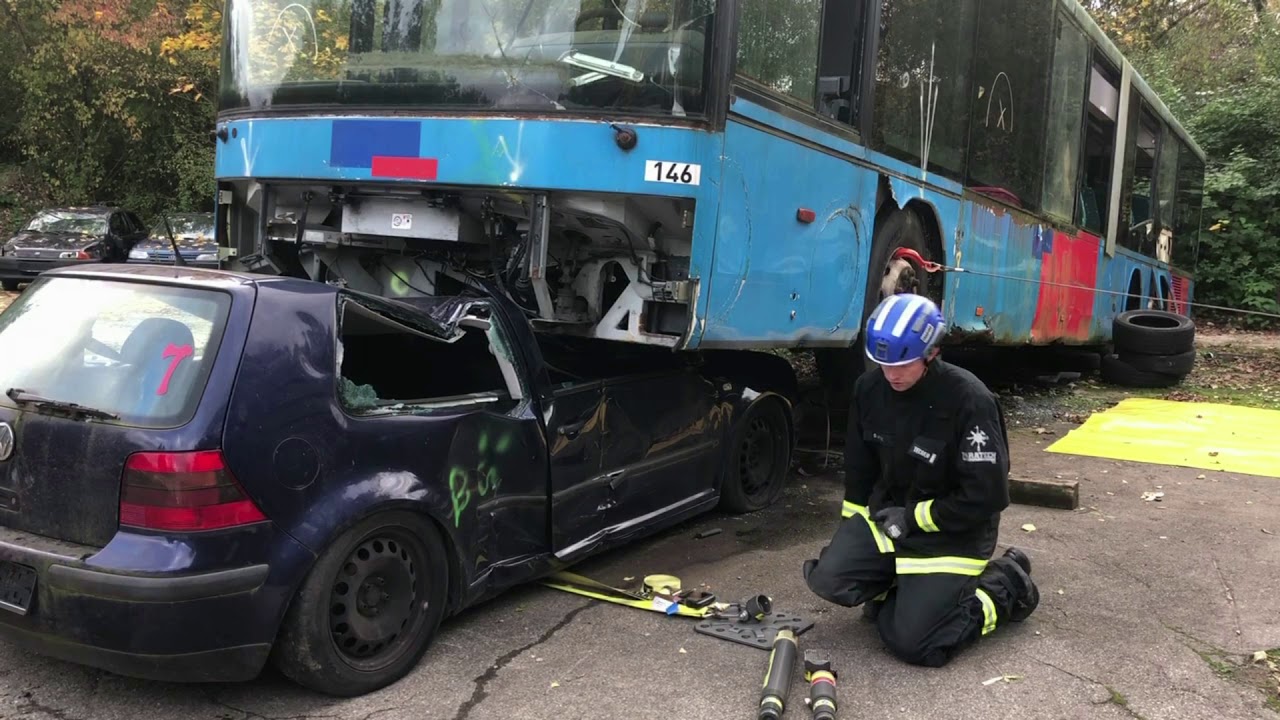 Anwendung Rettungsstützen Abstützung Schwerlast