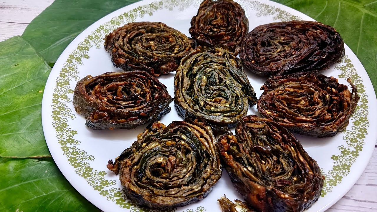 Crispy Aur Tasty Alu Vadi Recipe | Authentic Maharashtrian Snack | अळूवडी