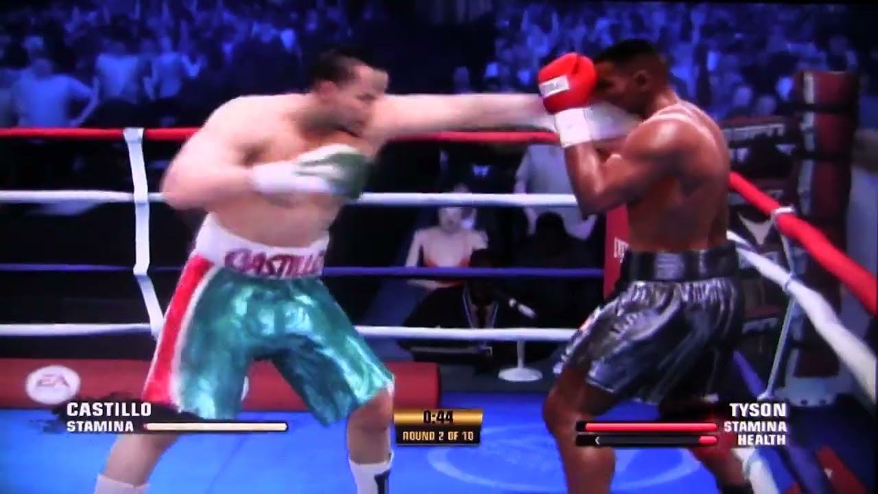 ⭐ Raul Castillo vs Mike Tyson | Calm Retro Boxing Highlights