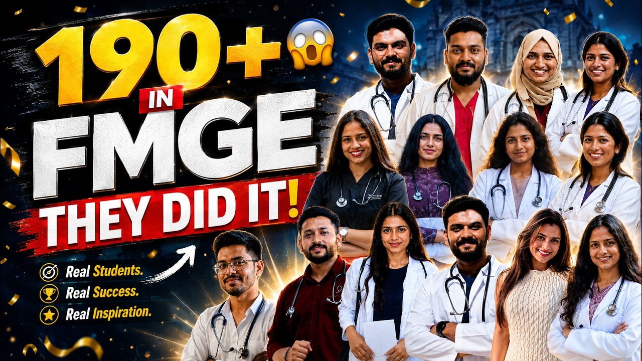 Can MBBS Abroad Students Crack FMGE? Watch This!