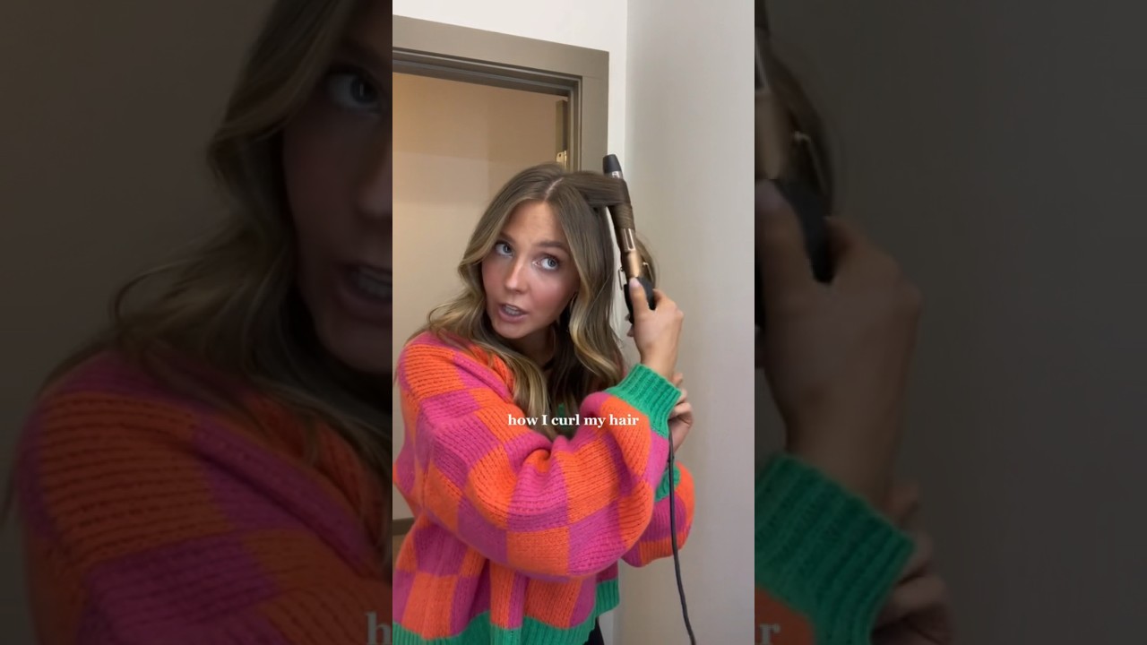 How to use a clamp curler by Lilly Myers🥰 #clampcurler #hairtutorials #curlinghair #beachwaves
