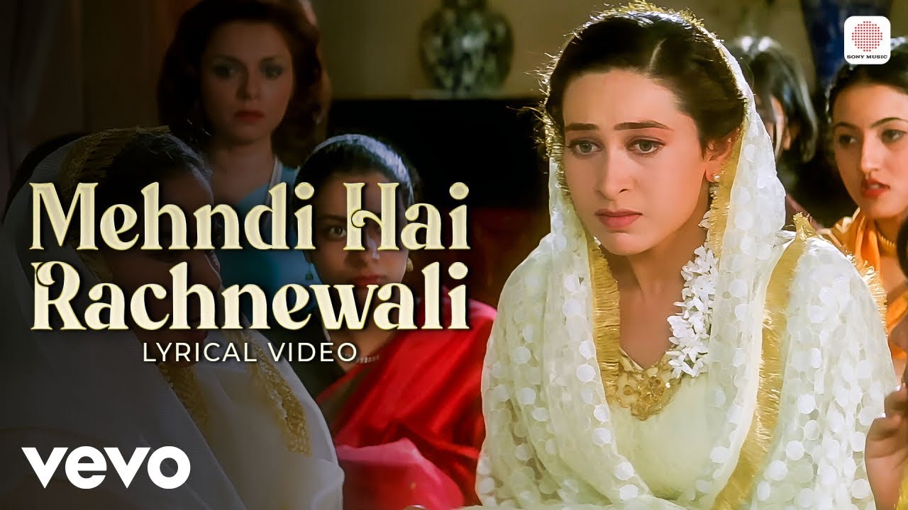 Mehendi Hai Rachnewali - Lyrical Video | Zubeidaa | Karisma Kapoor | Alka Yagnik | A.R. Rahman